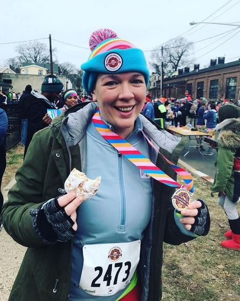 Yes, I "Will Run For Doughnuts," but why?