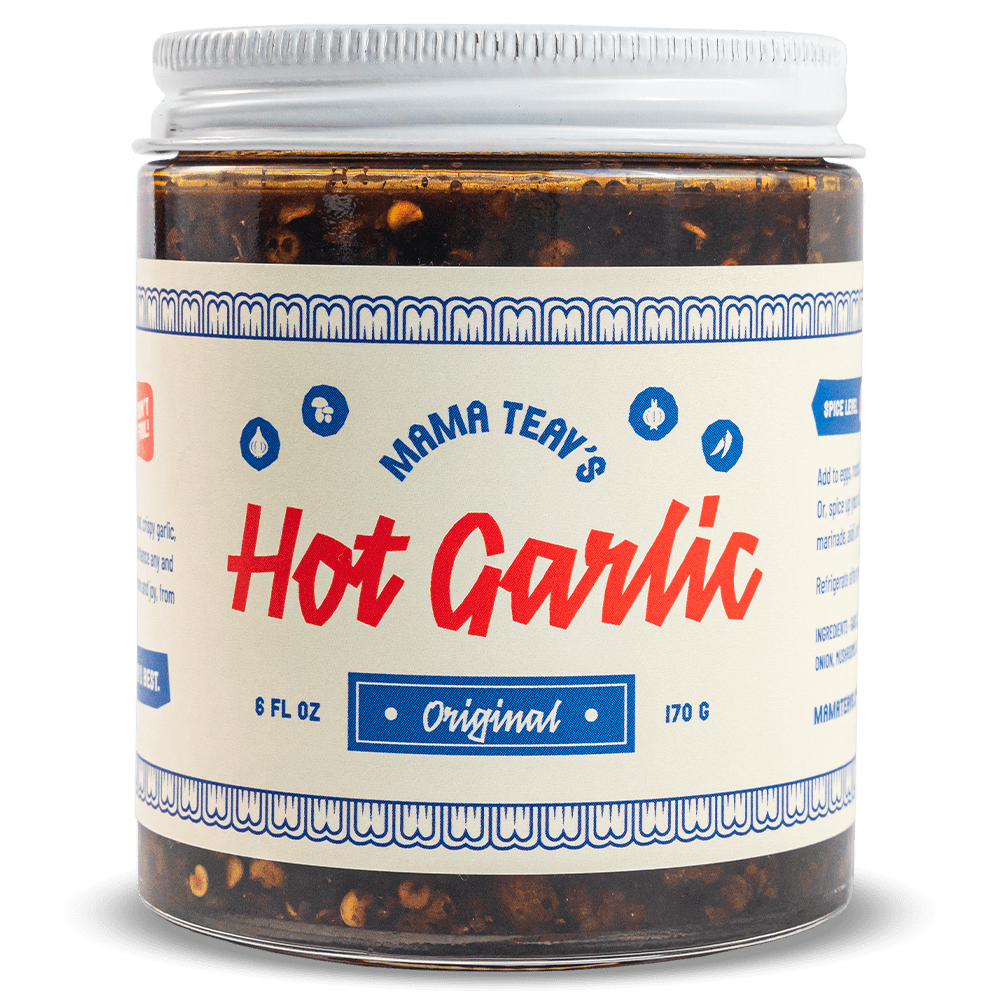 Mama Teav's Hot Garlic Chili Crisp