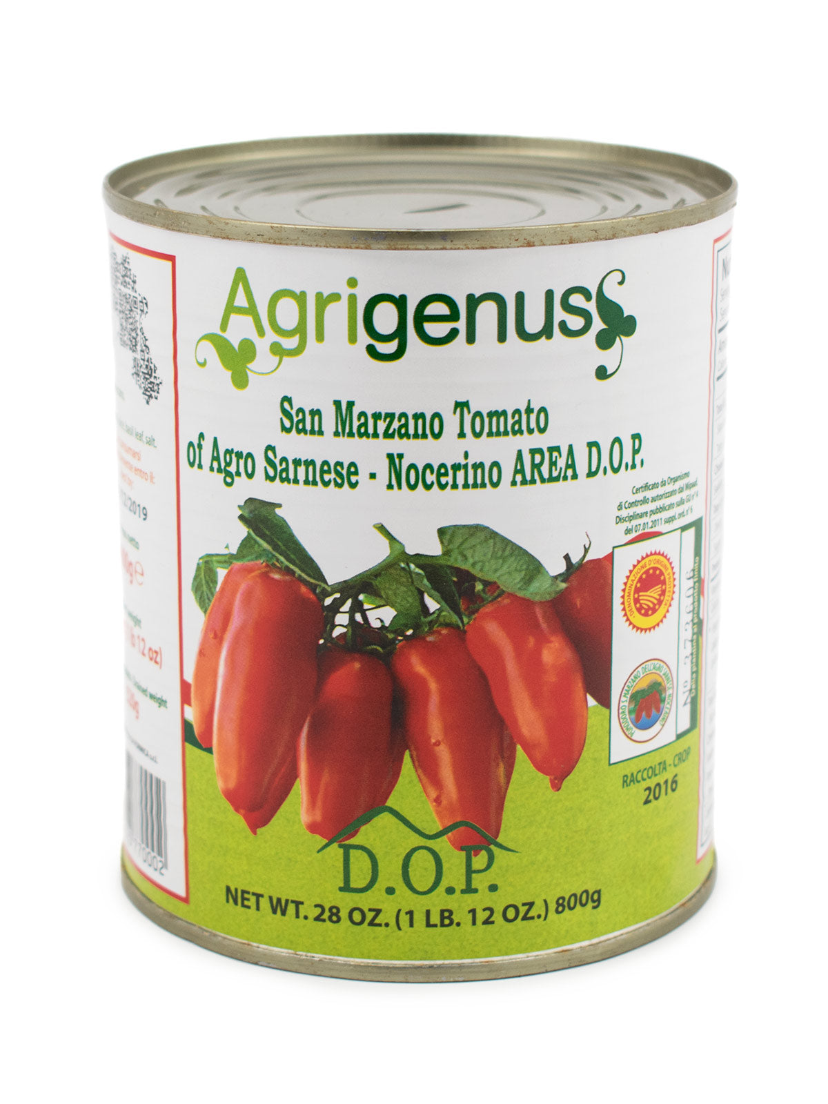 Agrigenus San Marzano DOP Canned Tomatoes